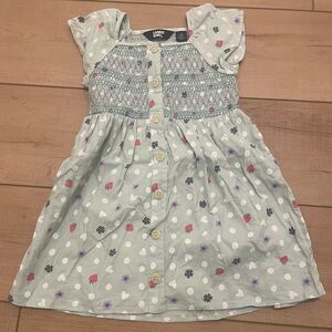 Lands’ End Girls Smocked Spring/Easter Dress Size 3/3T New Without Tags